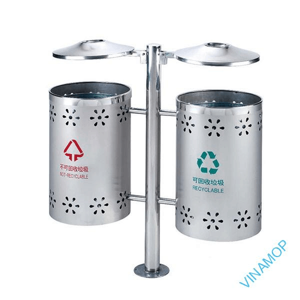 thùng rác ngoài trời mua ở đâu 2